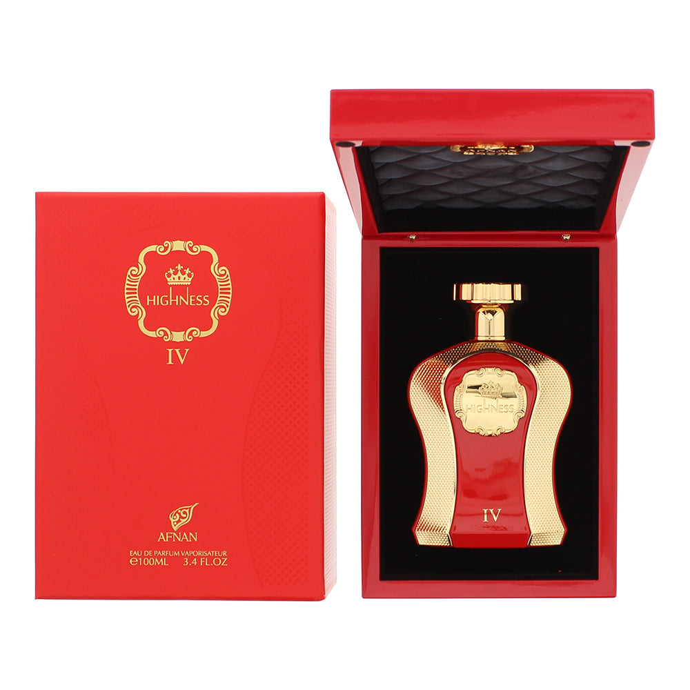 Afnan Highness Iv Red Eau De Parfum 100ml