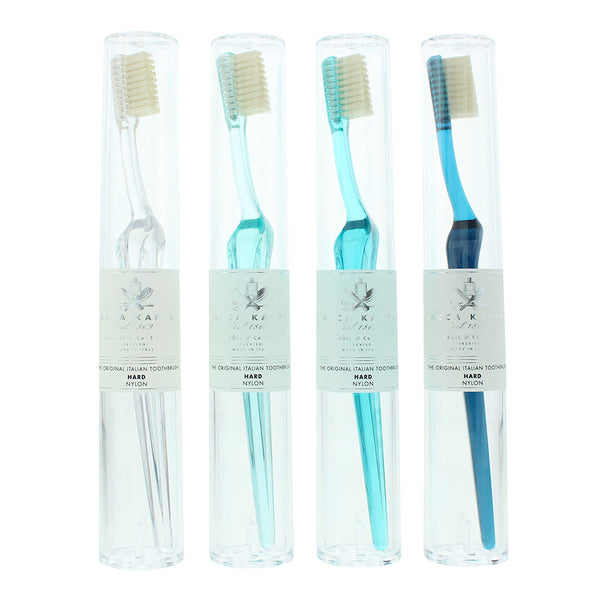 Acca Kappa Lympio Ocean Blue Nylon Hard Toothbrush