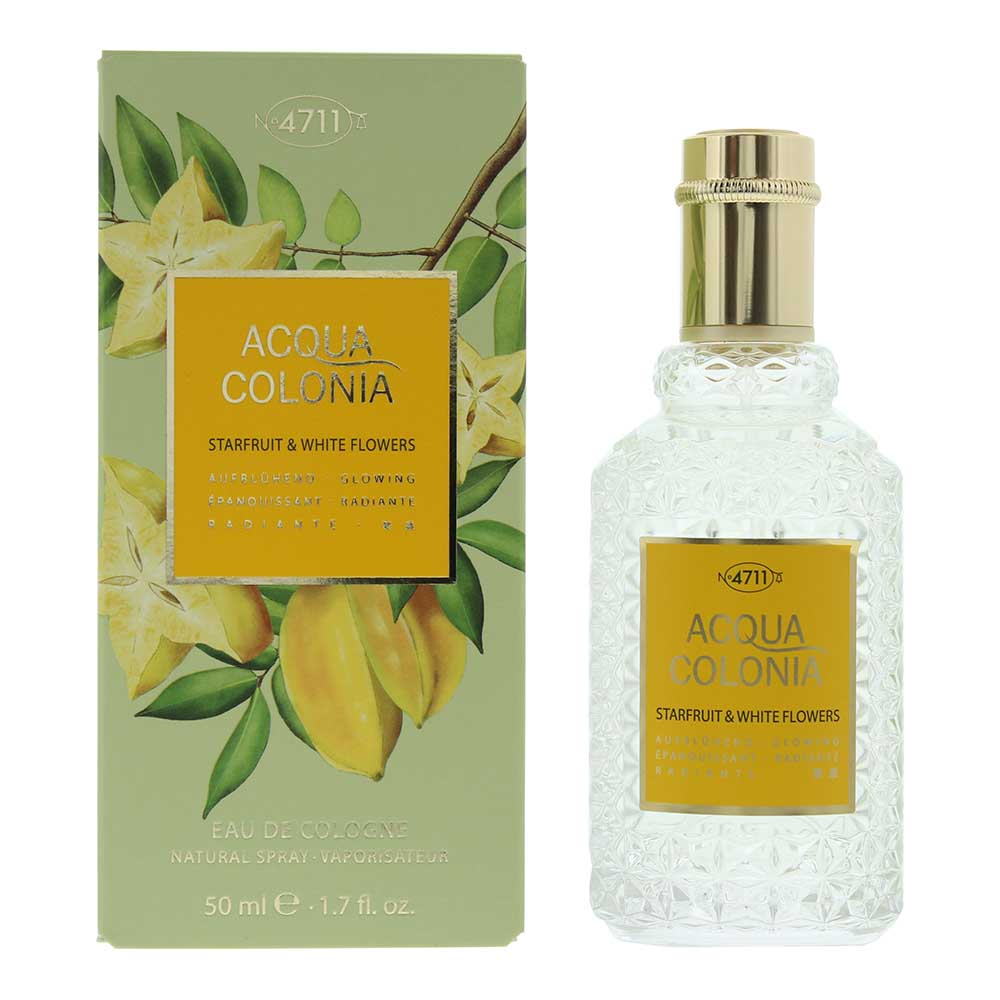 4711 Acqua Colonia Starfruit White Flowers Eau De Cologne 50ml