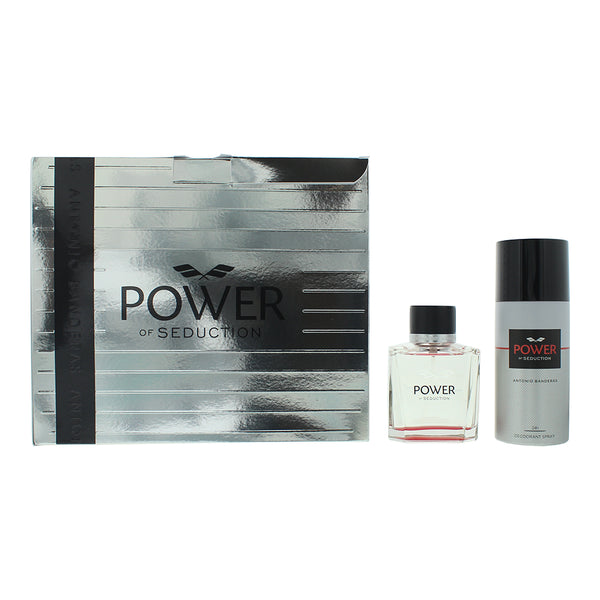 Antonio Banderas Power Of Seduction 2 Piece Gift Set: Eau De Toilette 100ml - De