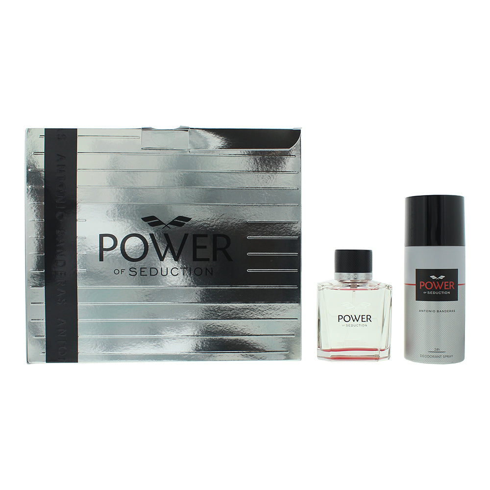 Antonio Banderas Power Of Seduction 2 Piece Gift Set: Eau De Toilette 100ml - De