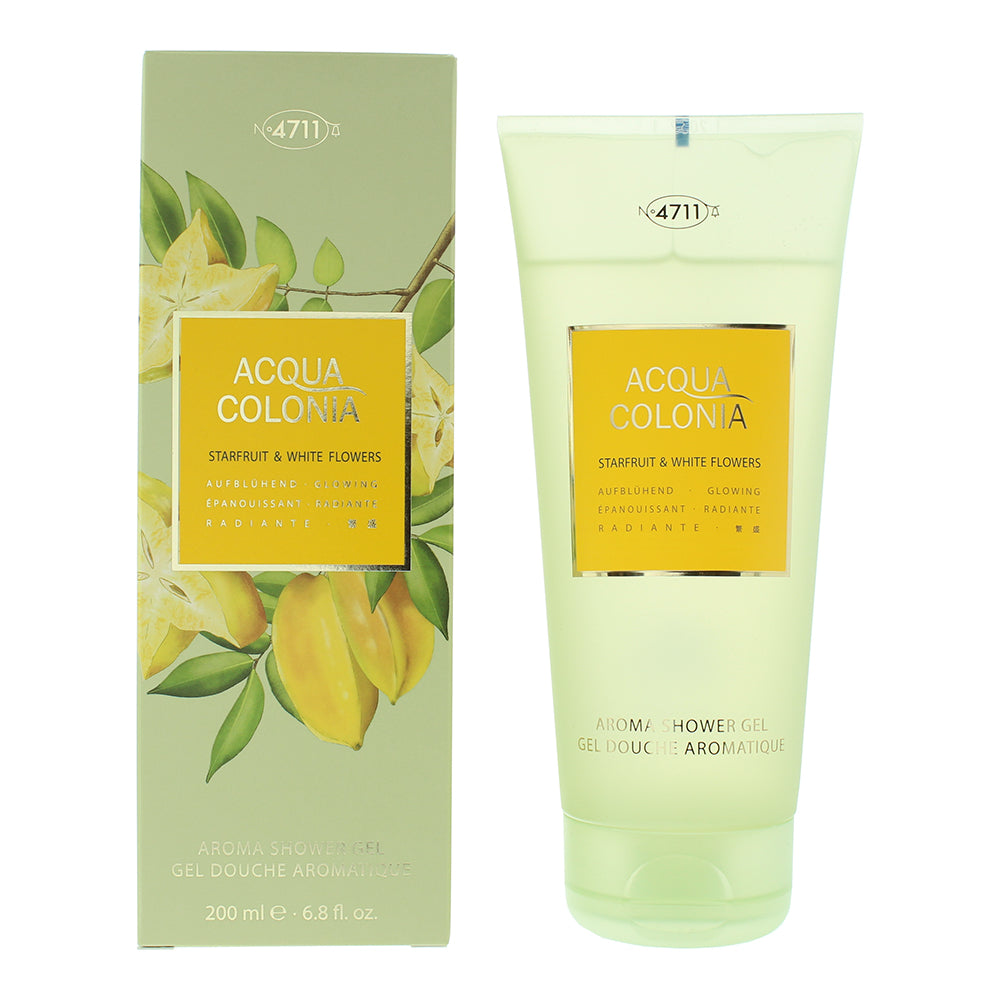 4711 Acqua Colonia Starfruit White Flowers Shower Gel 200ml