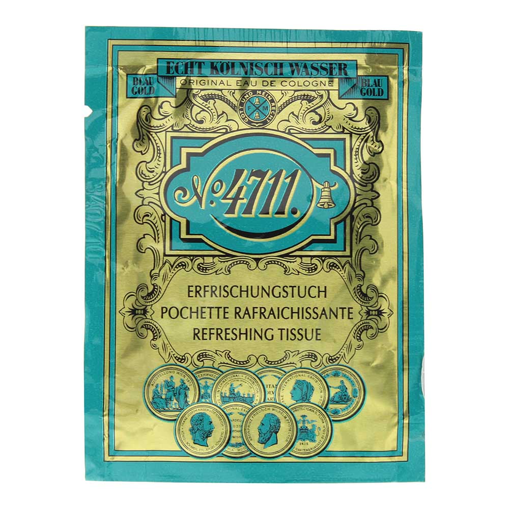 4711 Original Eau De Cologne Refreshing Tissues 1Pc