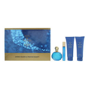 Sun Moon Stars By United Colors Prestige Beauty 4Piece Gift Set: Eau de Toilet