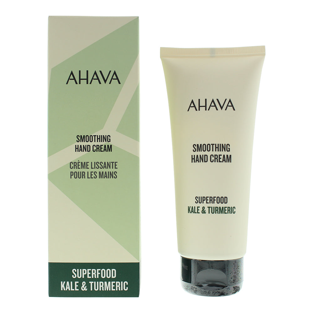 Ahava Superfood Kale Turmeric Smoothing Hand Cream 100ml