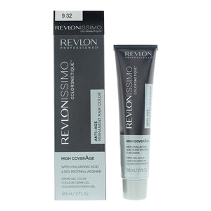 Revlon Revlonissimo Colorsmetique 9.32 Very Light Golden Pearl Blonde Hair Colour