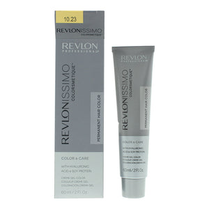Revlon Revlonissimo Colorsmetique 10.23 Pale Pearly Beige Blonde Hair Colour 60m