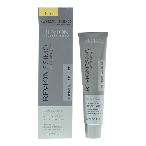 Revlon Revlonissimo Colorsmetique 10.23 Pale Pearly Beige Blonde Hair Colour 60m