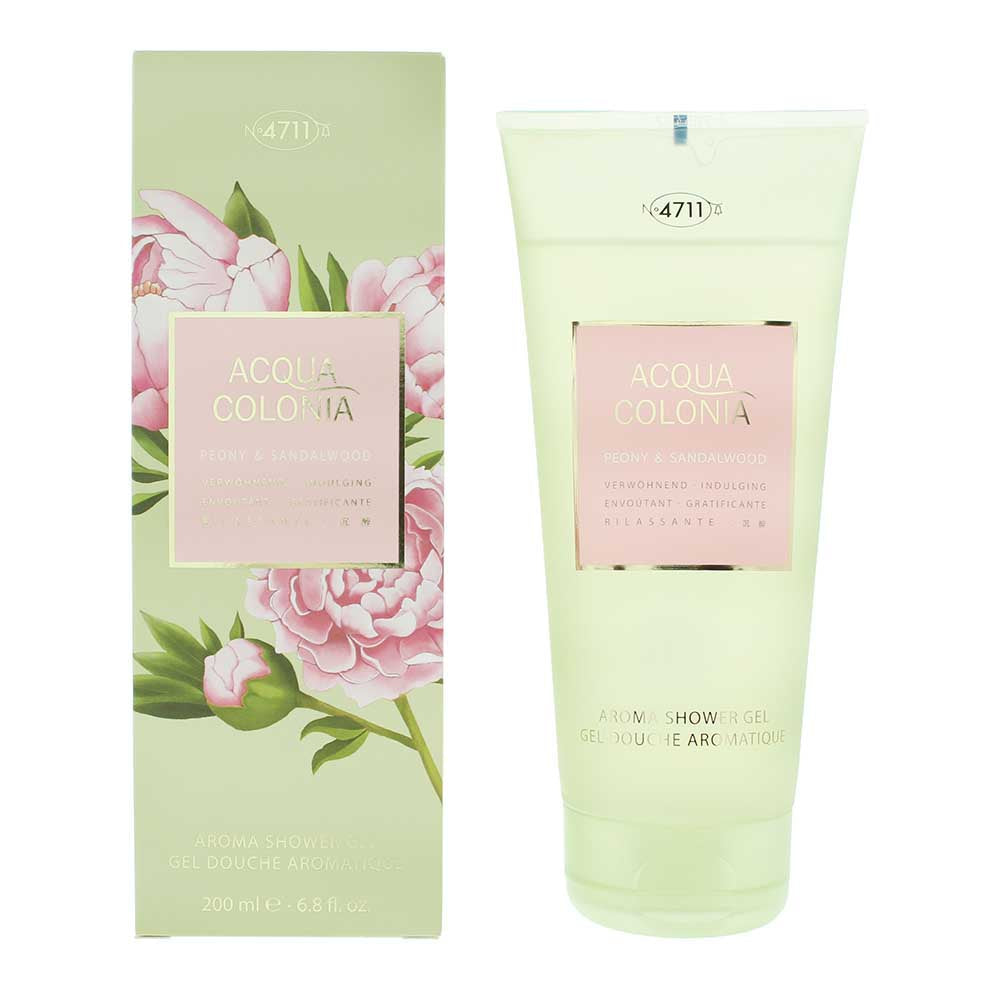 4711 Acqua Colonia Peony Sandalwood Shower Gel 200ml