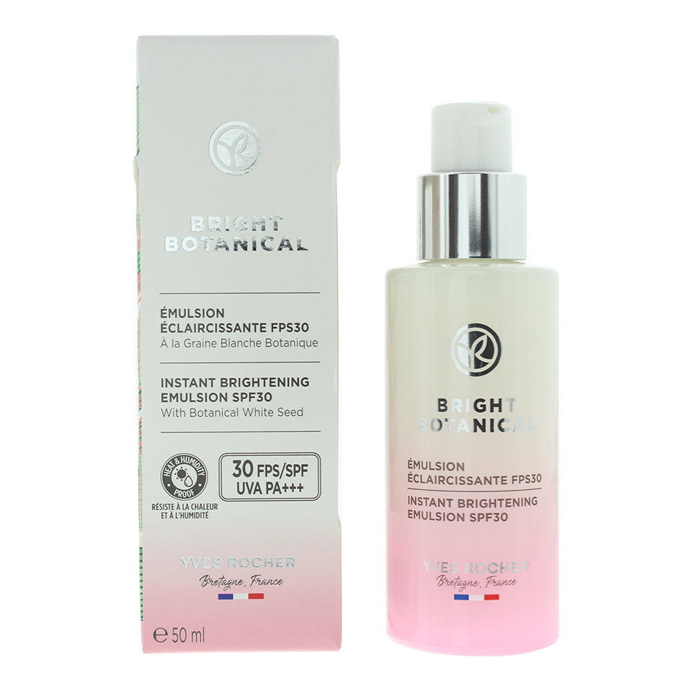 Yves Rocher Bright Botanical Instant Brightening SPF 30 Emulsion 50ml