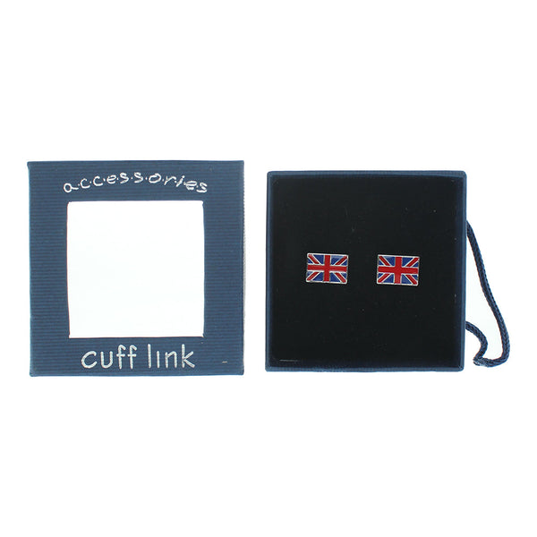 Bio Labs British Flag Cufflinks