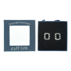 Bio Labs Black Stone Cufflinks