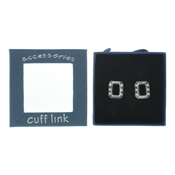 Bio Labs Black Stone Cufflinks