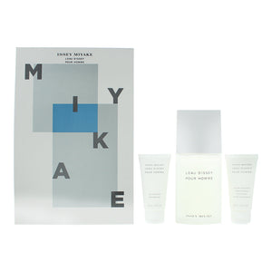 Issey Miyake L'Eau D'issey Pour Homme 3 Piece Gift Set: Eau de Toilette 125ml