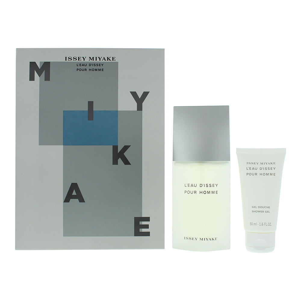 Issey Miyake L'Eau D'issey Pour Homme 2 Piece Gift Set: Eau de Toilette 75ml