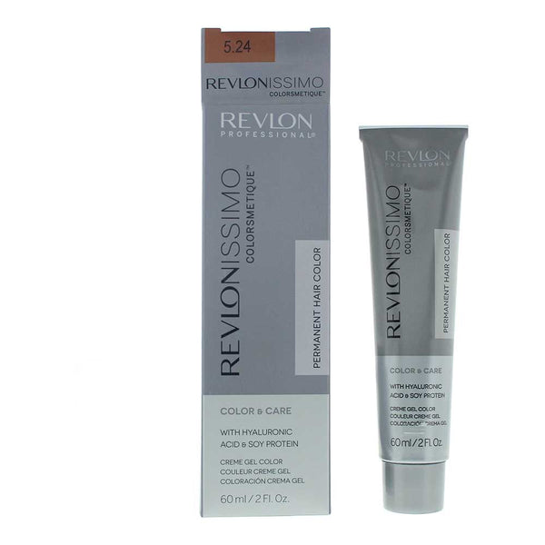 Revlon Revlonissimo Colorsmetique 5.24 Light Coppery Pearl Brown Hair Colour 60m