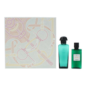 Hermès Eau D'orange Verte 2 Piece Gift Set: Eau de Cologne 100ml - Hair Body Shower Gel 80ml