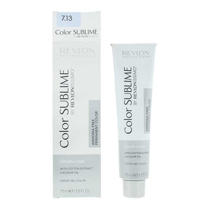 Revlon Color Sublime 7.13 Medium Ash Gold Blonde Hair Colour 75ml