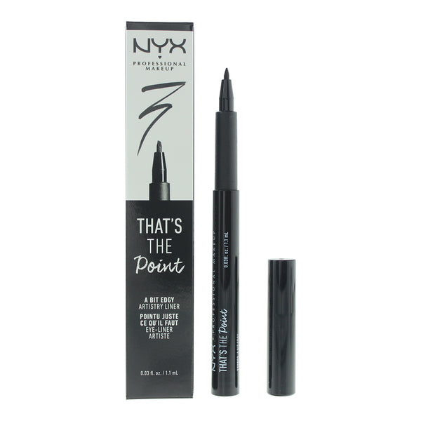 NYX Professional Makeup That's The Point A Bit Edgy Black Liquid Eyeliner 1.1ml