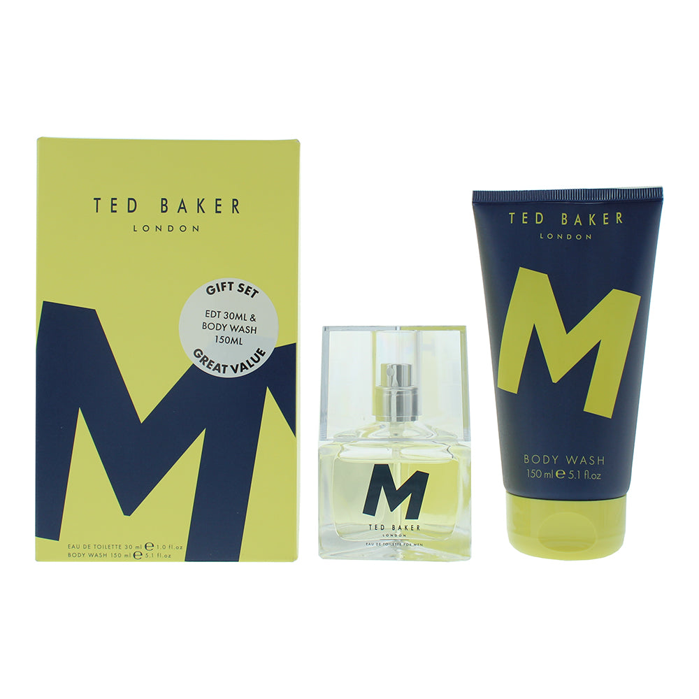 Ted Baker M 2 Piece Gift Set: Eau De Toilette 30ml - Shower Gel 150ml