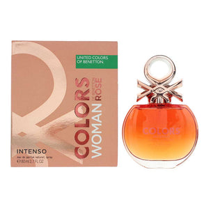 Benetton Colours De Benetton Woman Rose Intenso Eau De Parfum 80ml