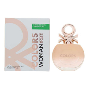 Benetton Colours De Benetton Woman Rose Eau De Toilette 80ml