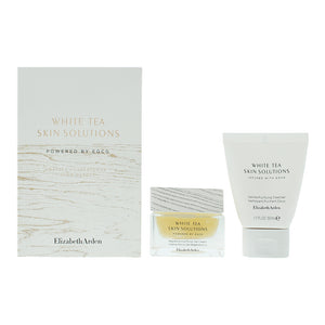 Elizabeth Arden White Tea Skin Solutions 2 Piece Gift Set: Cleansers 50ml - Gel Cream 50ml