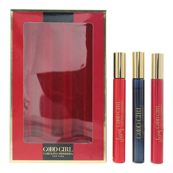 Carolina Herrera Good Girl 3 Piece Gift Set: Eau De Parfum 3 X 20ml