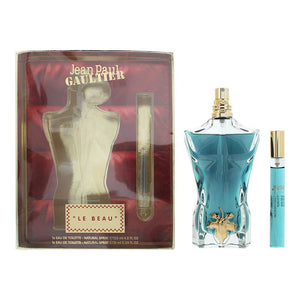Jean Paul Gaultier Le Beau 2 Piece Gift Set: Eau de Toilette 125ml - Eau de Toilette 10ml