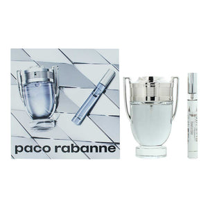 Paco Rabanne Invictus 2 Piece Gift Set: Eau de Toilette 100ml - Eau de Toilette 10ml