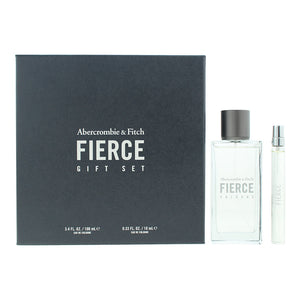 Abercrombie Fitch Fierce 2 Piece Gift Set: Eau De Cologne 100ml - Eau De Cologne 10ml