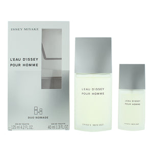 Issey Miyake L'Eau D'issey Pour Homme 2 Piece Gift Set: Eau De Toilette 125ml - Eau De Toilette 40ml