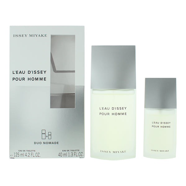 Issey Miyake L'Eau D'issey Pour Homme 2 Piece Gift Set: Eau De Toilette 125ml - Eau De Toilette 40ml