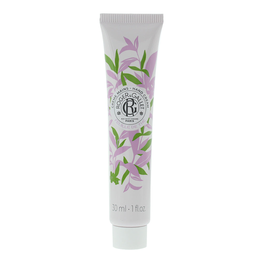 Roger Gallet Feuille De Thé Hand Cream 30ml