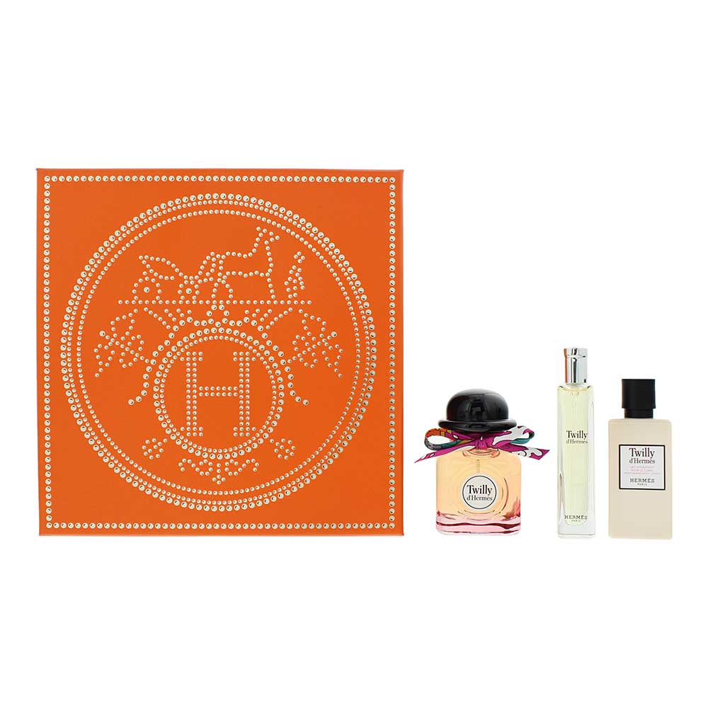 Hermès Twilly D'hermès 3 Piece Gift Set: Eau De Parfum 50ml - Eau De Parfum 15ml - Body Lotion 40ml