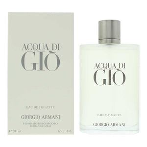 Giorgio Armani Acqua Di Giò Refillable Eau de Toilette 200ml