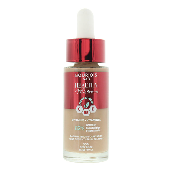 Bourjois Healthy Mix Serum 55N Deep Beige Foundation 30ml
