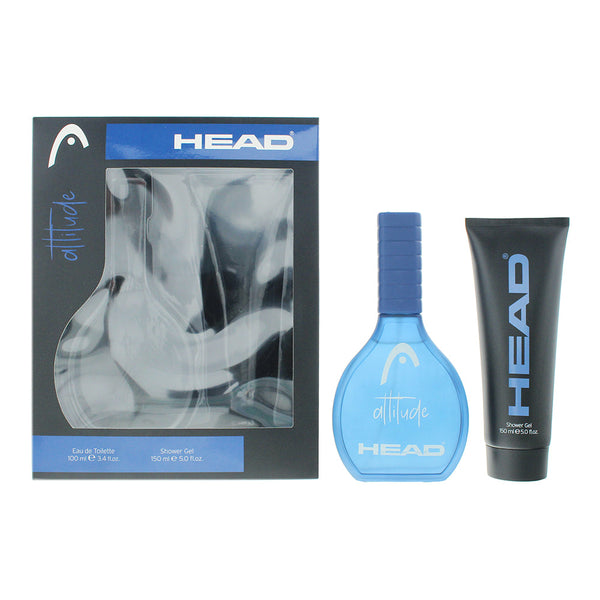 Head Attitude 2 Piece Gift Set: Eau de Toilette 100ml - Shower Gel 150ml