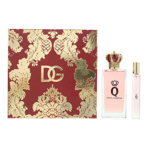 Dolce Gabbana Q 2 Piece Gift Set: Eau de Parfum 100ml - Eau de Parfum 10ml