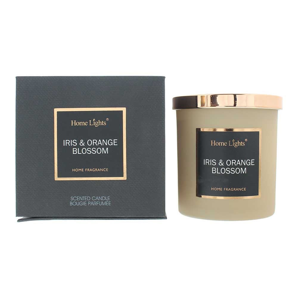 Home Lights Iris Orange Blossom Candle 215g
