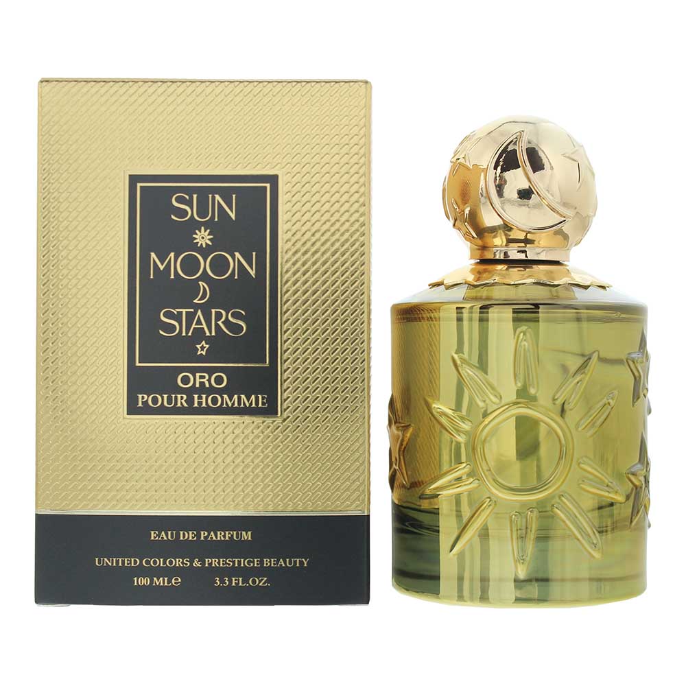 United Colors Prestige Beauty Sun Moon Stars Oro Pour Homme Eau de Parfum 100ml