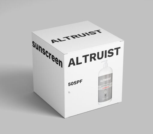 Altruist Sunscreen Spf50 1 Litre Bottle