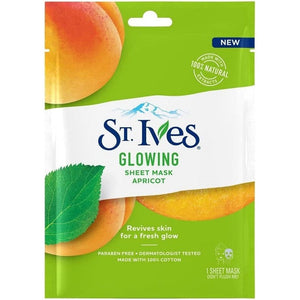 St Ives Sheet Mask Glowing Apricot 23Ml