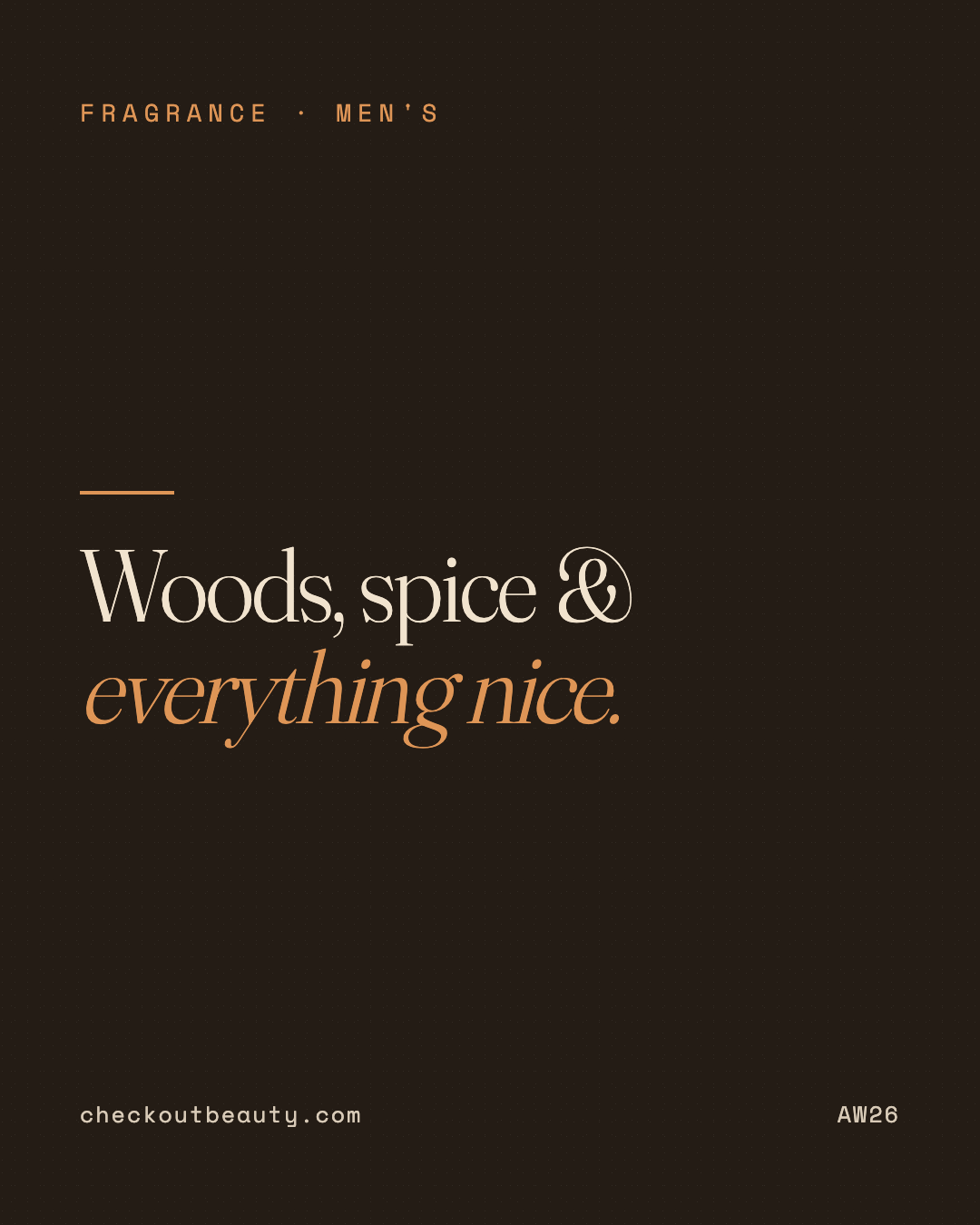 Men's Autumn Aftershaves: The Best Woody &amp; Spicy Scents
