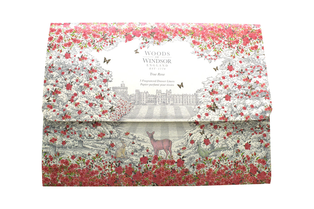 Woods Of Windsor True Rose Drawer Liner - 5 Pack