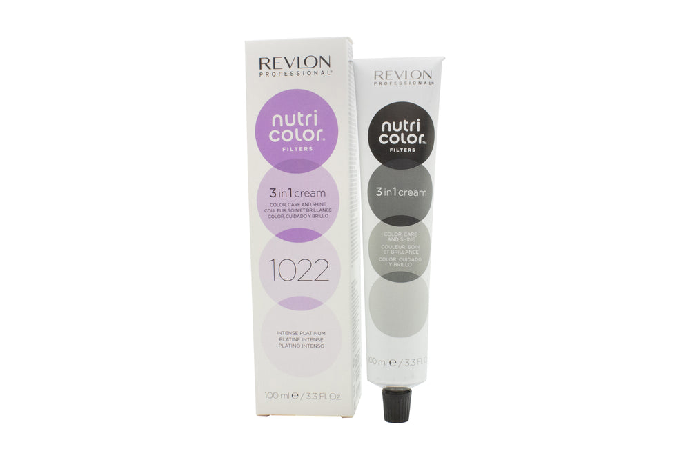 Revlon Nutri Color Filters 3 in 1 Cream Hair Colourant 100ml - 1022 Intense Platinum