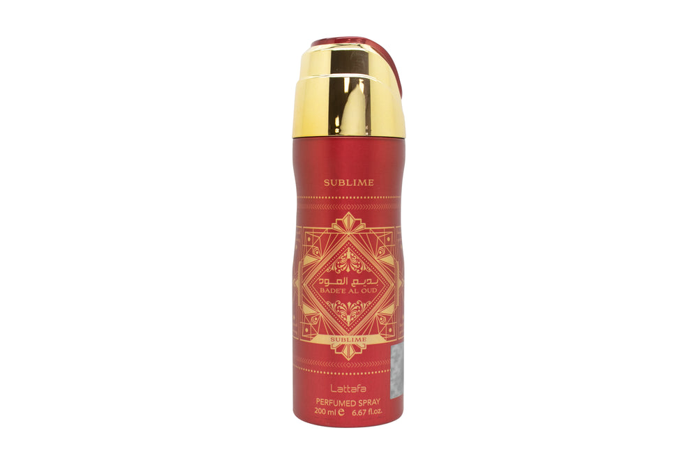 Lattafa Perfumes Bade'e Al Oud Sublime All Over Body Spray 200ml