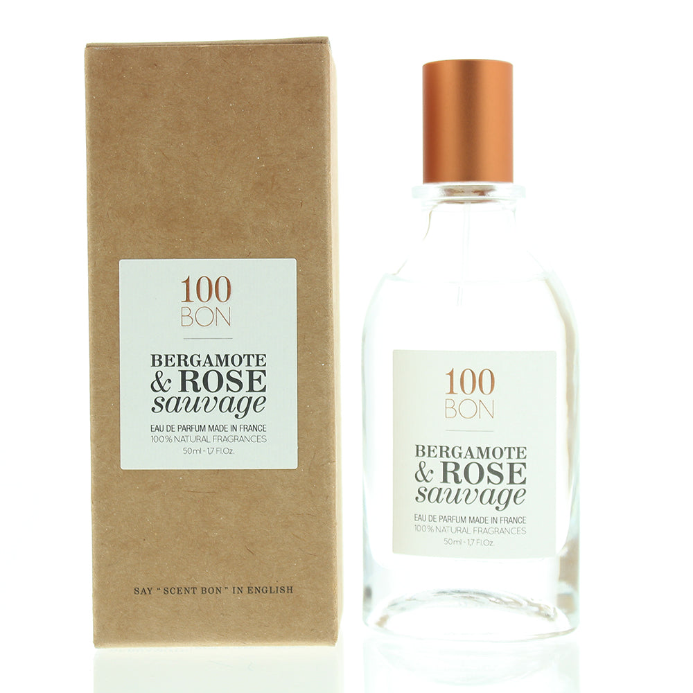 100 Bon Bergamote Rose Sauvage Eau De Parfum 50ml