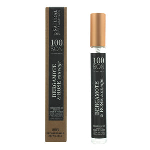 100 Bon Bergamote Rose Sauvage Concentré Refillable Eau De Parfum 10ml