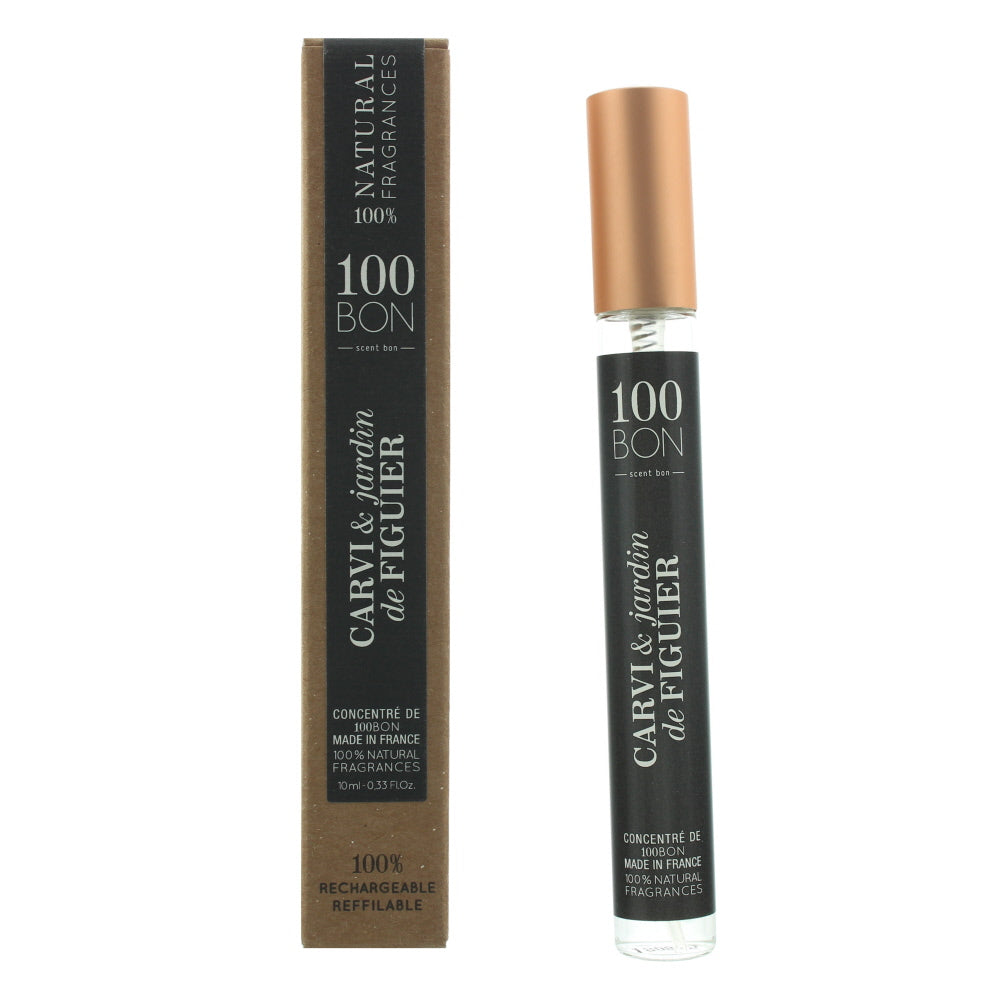 100 Bon Carvi Jardin De Figuier Concentré Refillable Eau De Parfum 10ml